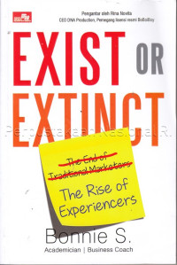 Image of Exist or extinct : the rise of experiencer