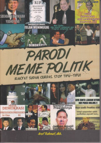 Image of Parodi meme politik : rakyat sudah cerdas, stop tipu-tipu !