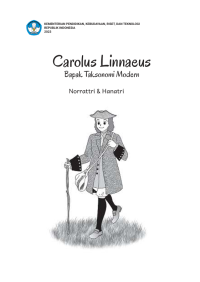 Image of Carolur Linnaeus: Bapak Taksonomi Dunia