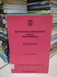 Image of Daftar Buku Beranotasi Dengan Rekomendasi