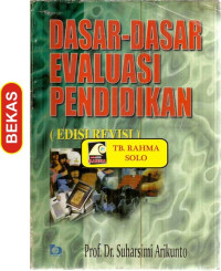 Image of Dasar - dasar Evaluasi Pendidikan
