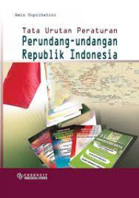 Image of Tata Urutan Peraturan Perundang-undangan Republik Indonesia